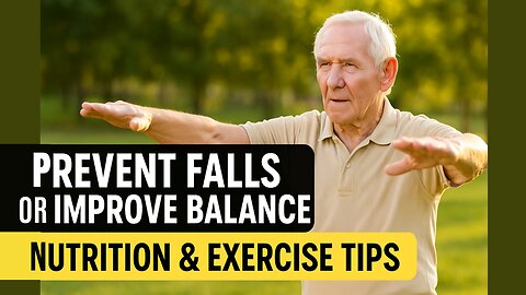 Boost Balance and PREVENT Falls with Nutrition and Exercise for Seniors