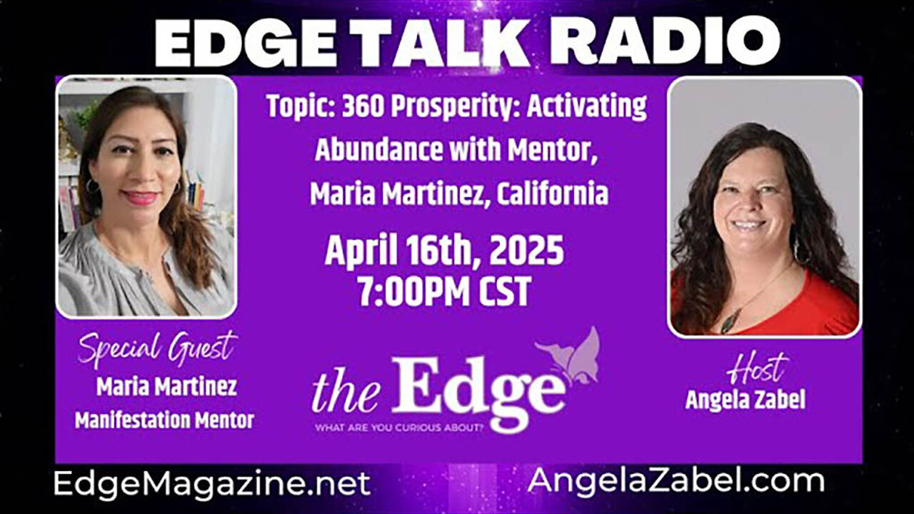 360 Prosperity: Activating Abundance with Mentor Manifestation Maria Martinez