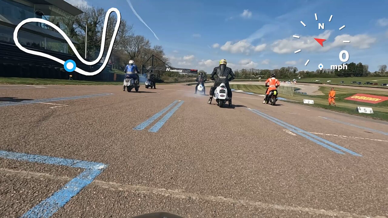 BBSO Lydden Hill stock scooter R3 2025