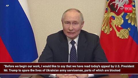 'Surrender Or...'_ Putin's Ultimatum To Zelensky's Men In Kursk; Kremlin Says Time Is Shrinking