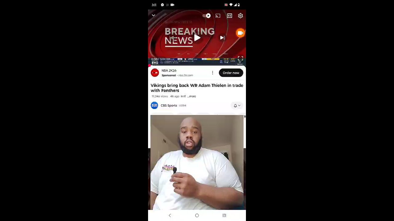 Vikings Acquire Adam Thielen From Panthers