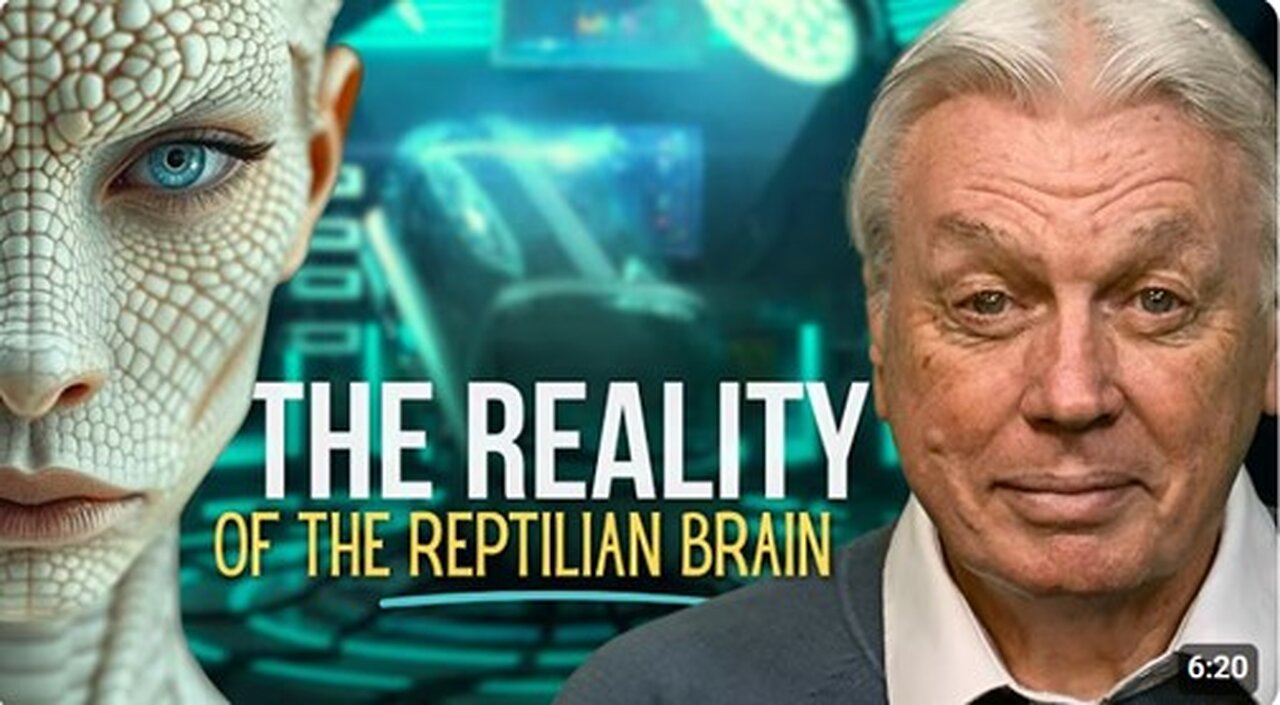 The Human Reptilian Brain David Icke He's Back!