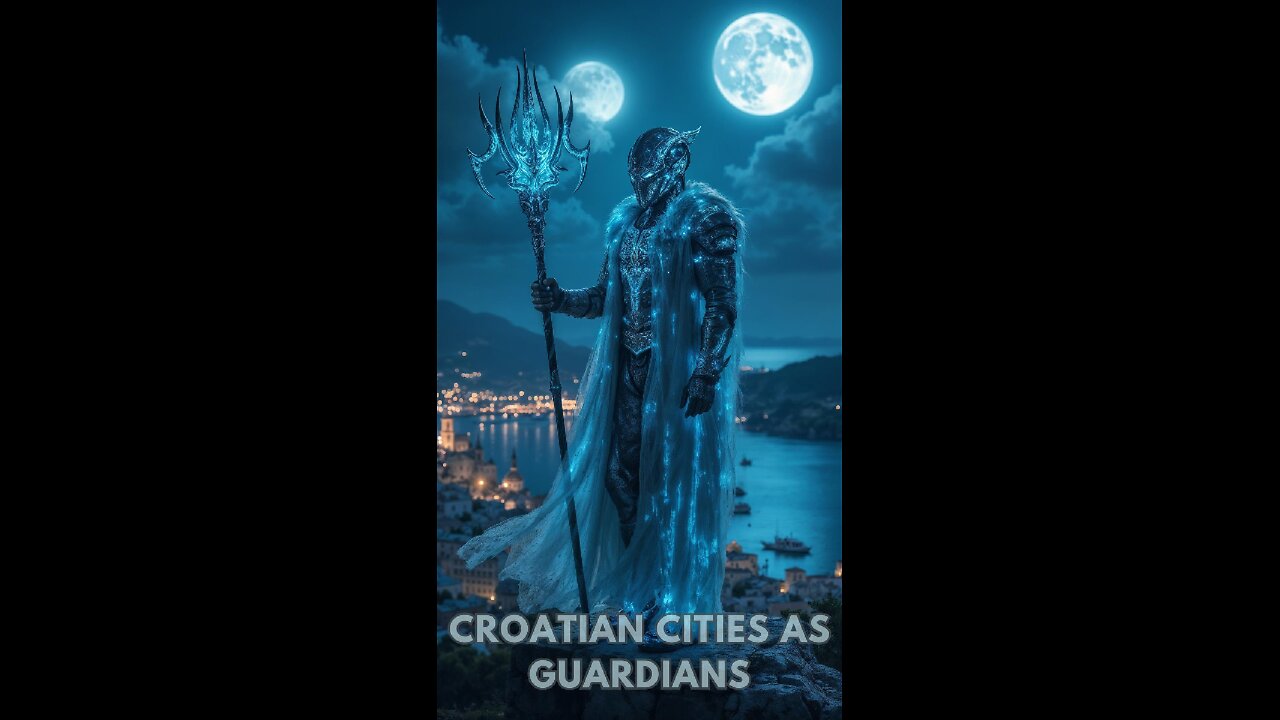 Croatian Cities as Guardians | AI Generated