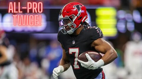 Bijan Robinson was so good this season that he was named an All-Pro twice!