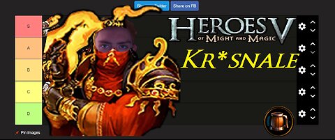 TIER LISTA BOHATERÓW FORTECY w Heroes 5: ARENA (patch 3.0.1) - Moja perspektywa