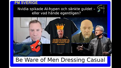 Utrikes & Ekonomi 68 – Be Ware of Men Dressing Casual