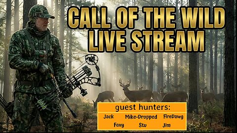🔥 CALL OF THE WILD! A HUNTING WE WILL GO!! LIVE NOW!! 🔥SHOOT ME A DIAMOND 🔥