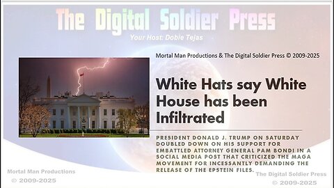 White Hats Say that White House has been Infiltrated