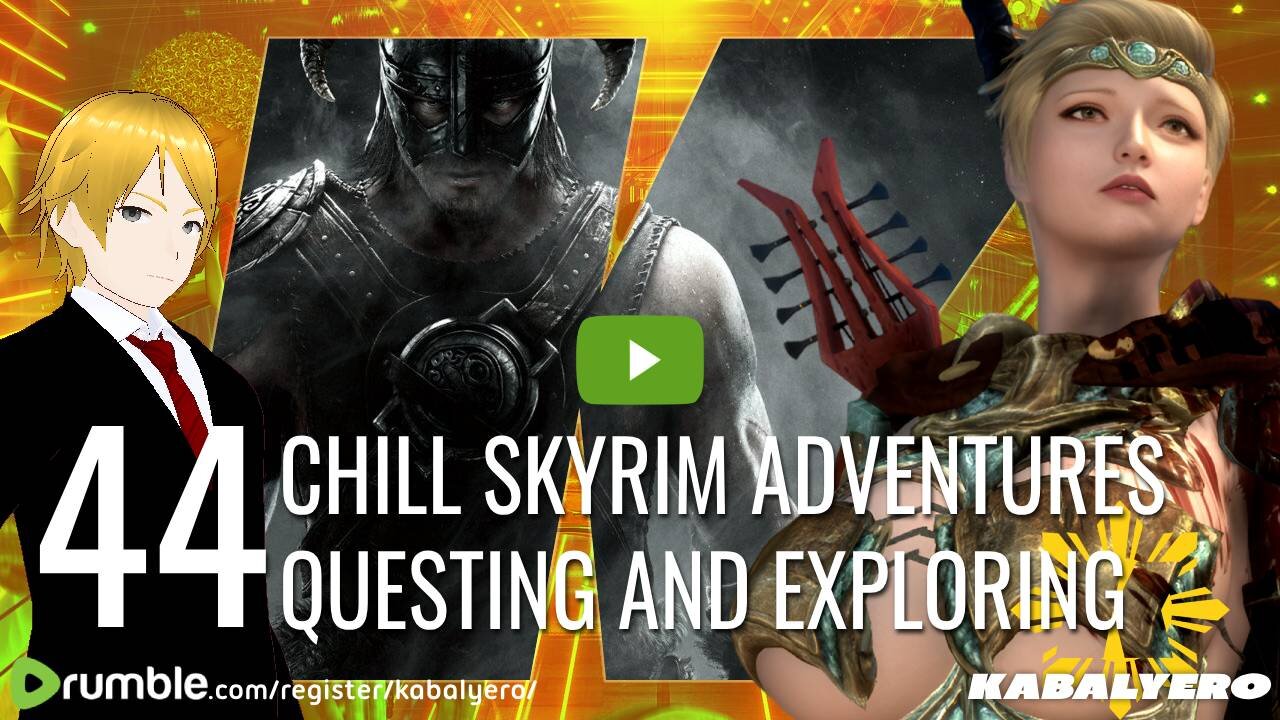 🔴 Skyrim Special Edition [44] 🎮 Chill Skyrim Adventures! Questing And Exploring! 🕗 A 3 Hour Livestream