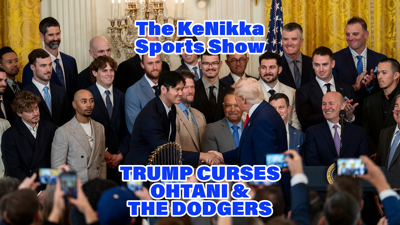 MLB: Trump "Curses" Ohtani & The Dodgers