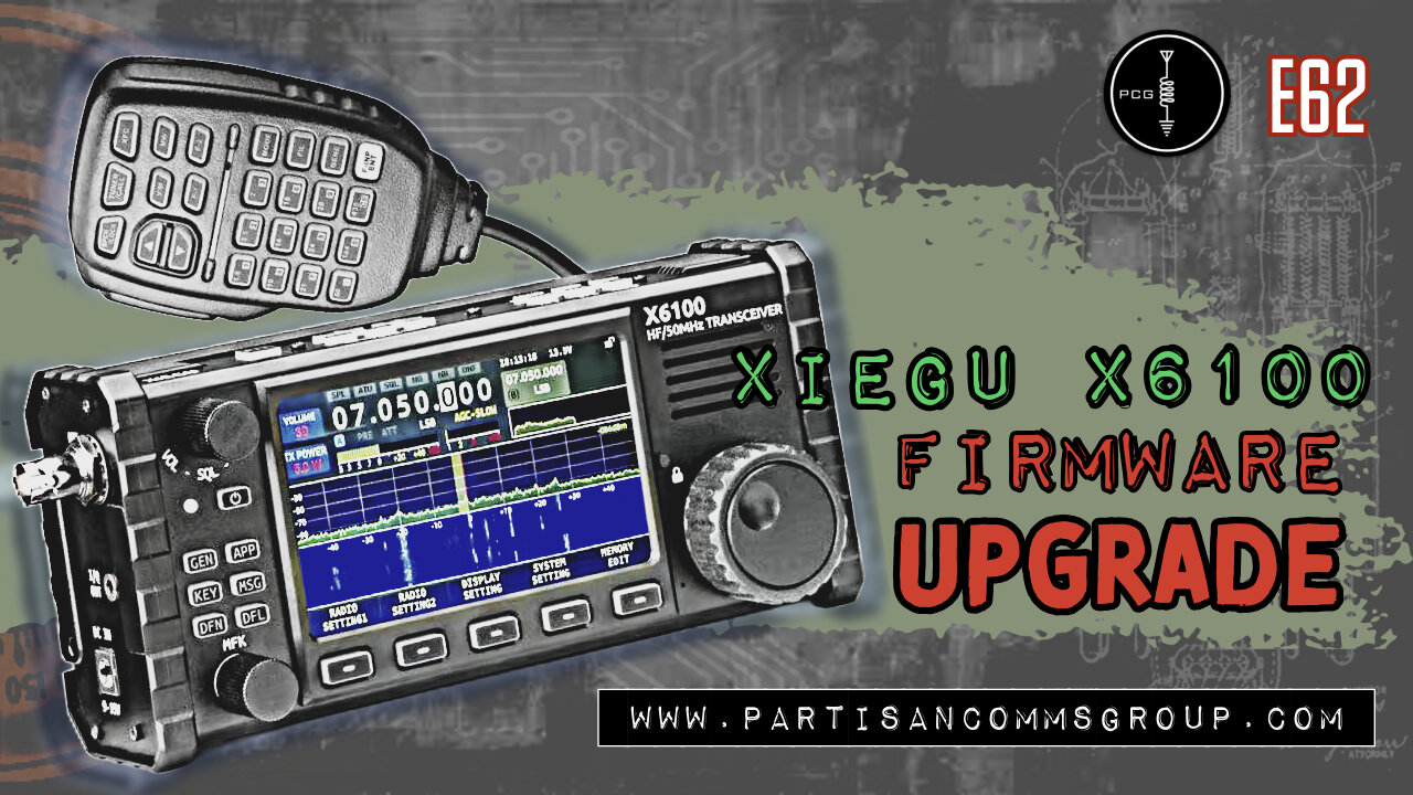 E62: Xiegu X6100 Firmware Upgrade