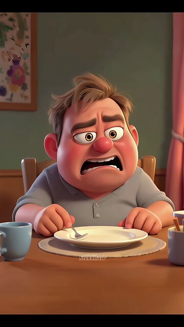 2 a.m. and hungry...the fridge is empty