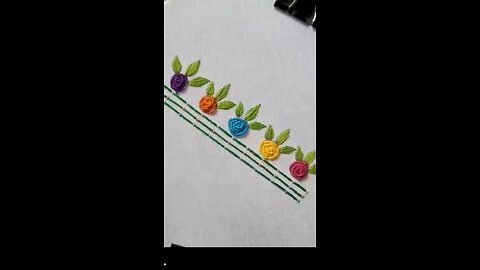 Embroidery design👍🏻💯 #embroiderydesign #fashion