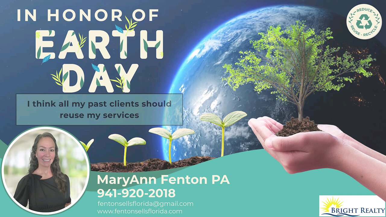 HAPPY EARTH DAY! 🌏♻️