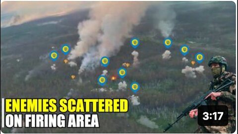 Russian Rockets Scorch Ukrainian Positions in Kremennaya Forest