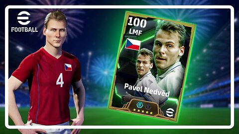 Pavel Nedved Epic Card Review, Build & Gameplay | eFootball | Player Review