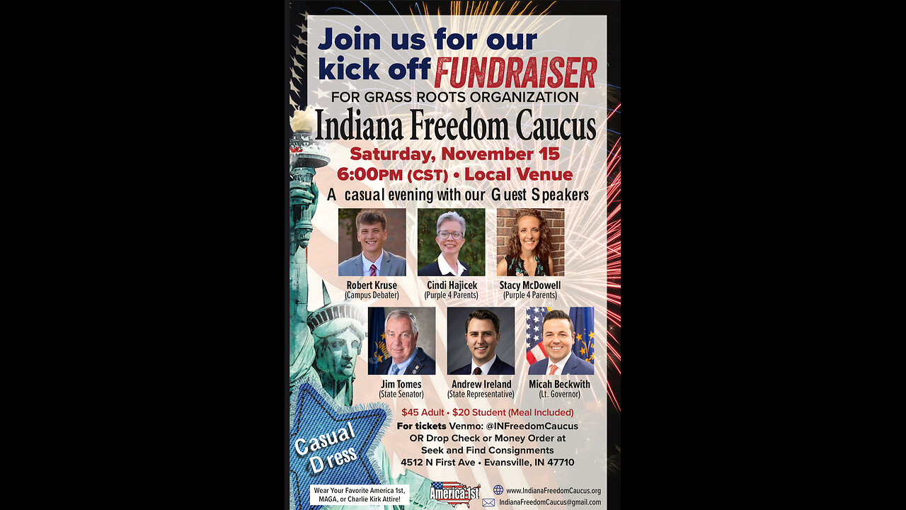 RIBS TO INDIANA FREEDOM CAUCUS OVERVIEW
