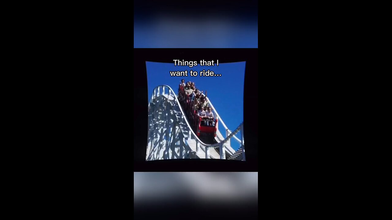 I want to ride