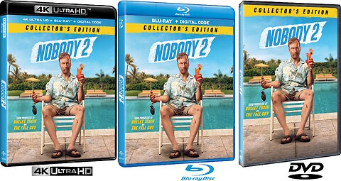 Nobody 2 [4K UHD & Blu-ray & DVD Editions] Bob Odenkirk