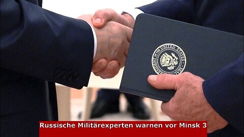 Russische Militärexperten warnen vor Minsk 3