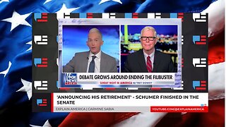From Explain America: 'Announcing His Retirement' - Schumer Finished In The Senate