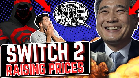 Nintendo Keeps Switch 2 SAME PRICE But F*CKS GAMERS By RAISING THE PRICES Of Nearly ALL ACCESSORIES