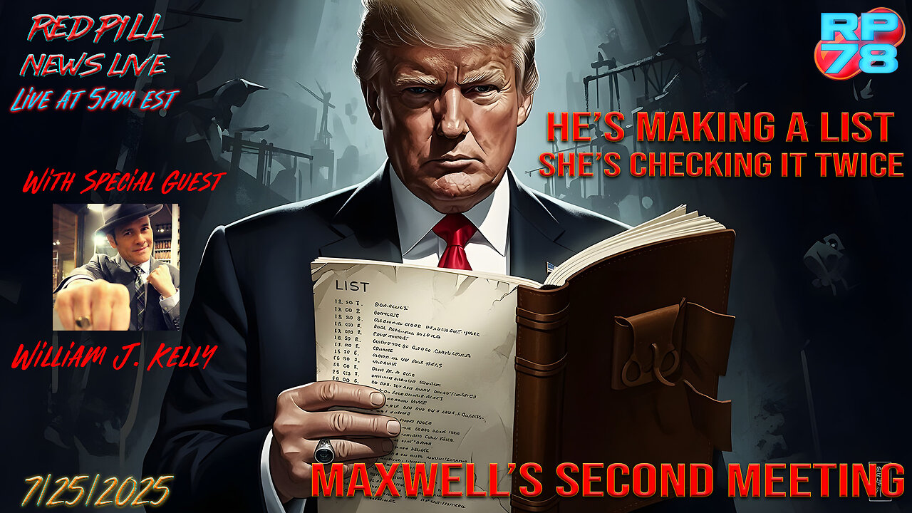 POTUS Drops Bombs on Epstein Associates on Red Pill News Live