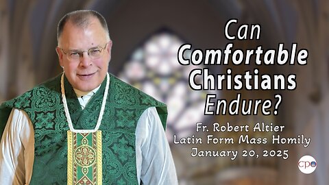 Can Comfortable Christians Endure?