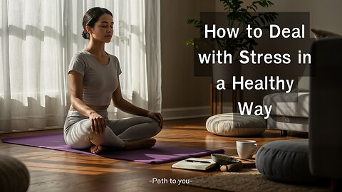 How to Deal with Stress in a Healthy Way | Path to You