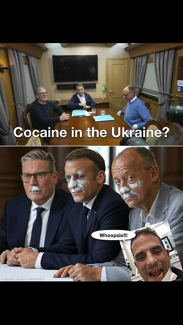 French President Macron uses sleight of hand to hide a suspicious substance. What’s in the bag!!!