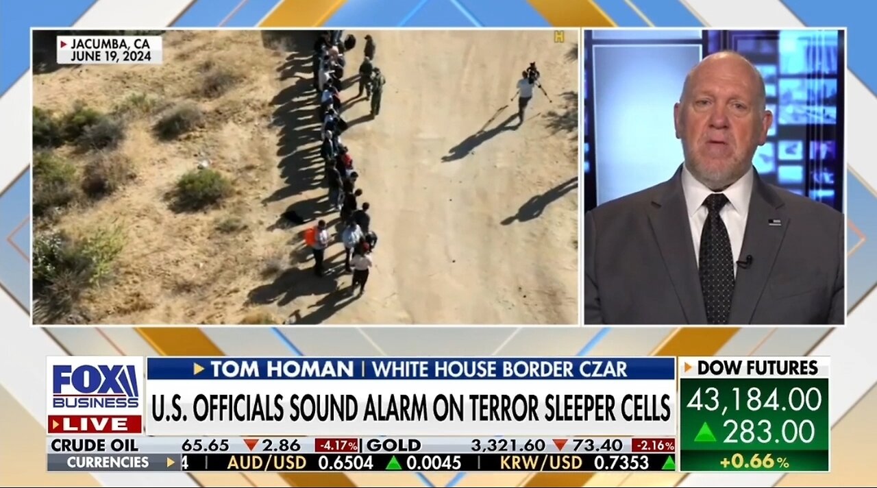 Border Czar: Sleeper Terrorist Cells In U.S Are A Significant Threat