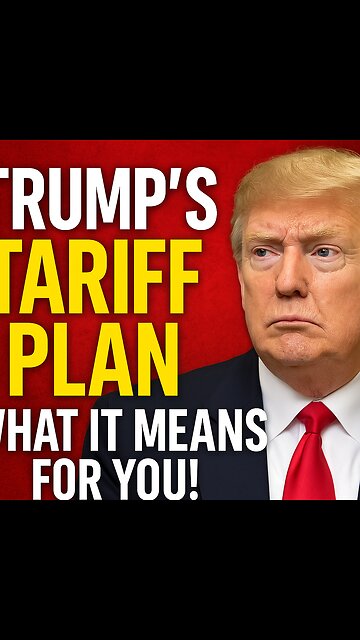 "Trump’s New Tariff Plan: A Hidden Tax on you? #news # viralnews