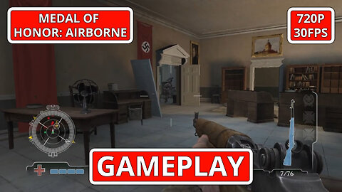 Medal of Honor: Airborne: Gameplay - (PC HD) [720p30FPS]