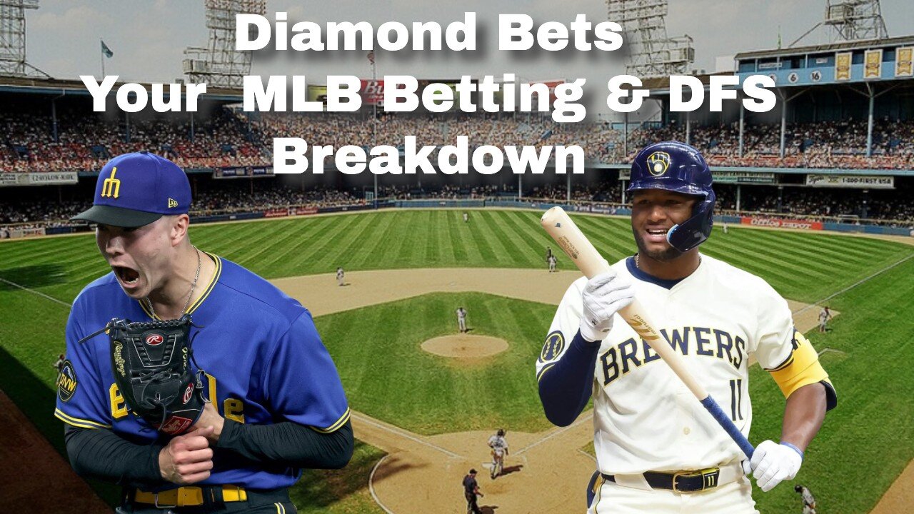 Diamond Bets – Your Daily MLB Betting & DFS Breakdown