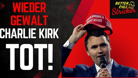 Charlie Kirk tot. Bei Anlass von Scharfschützen in Halsschlagader getroffen, ermordet