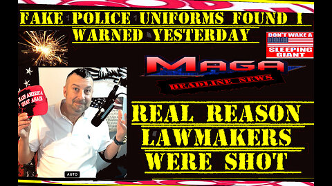 Fake police uniforms in Chicago, I warned yesterday. Real reason lawmakers were shot.