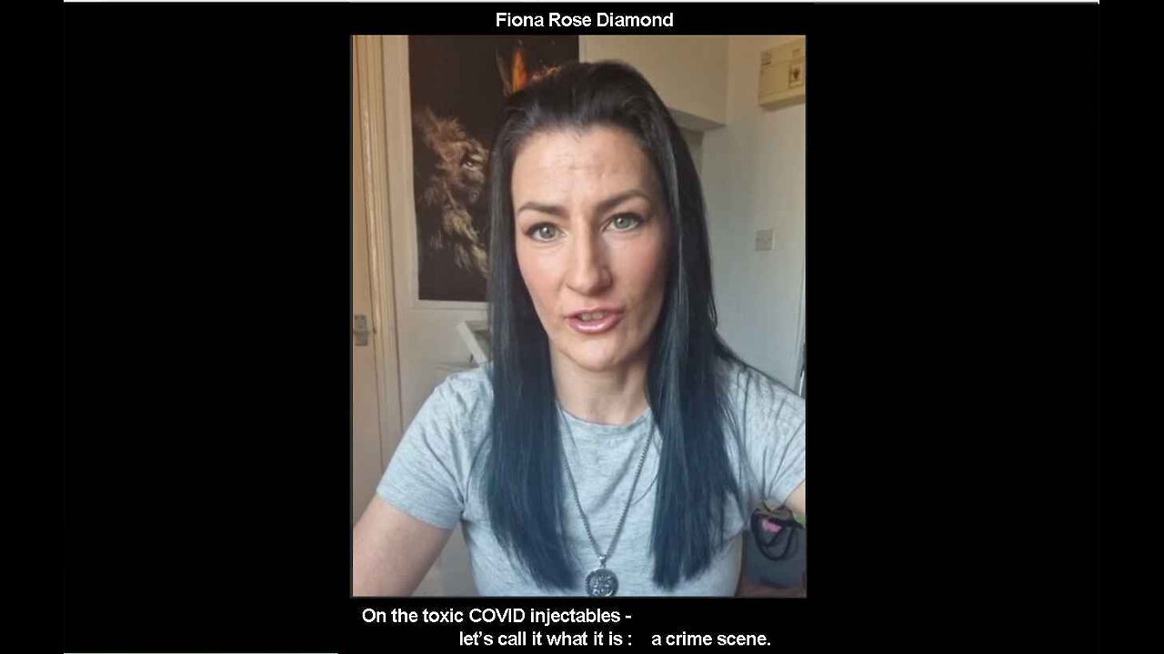 Fiona Rose Diamond :- On the toxic COVID injectables - let’s call it what it is: a crime scene.