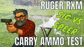 RUGER RXM CARRY AMMO TEST 🚨