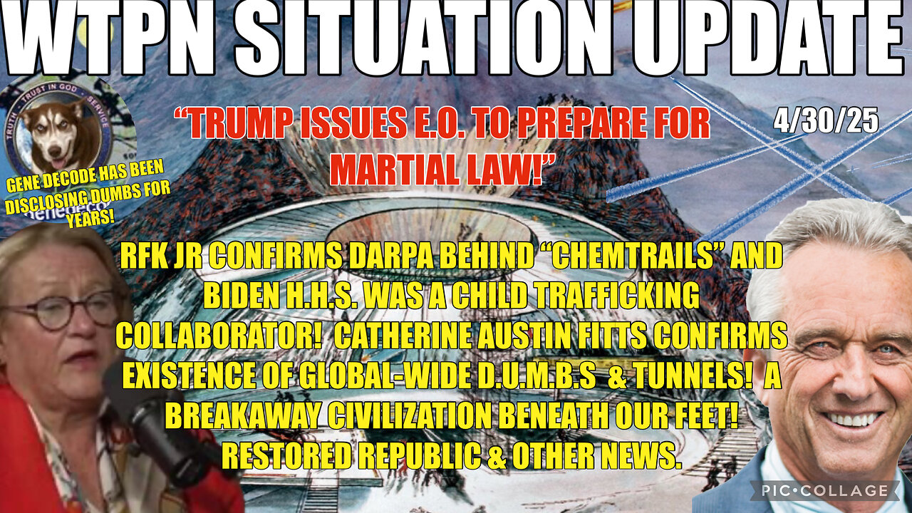 WTPN SITUATION UPDATE FEATURING RESTORED REPUBLIC 4/30/25