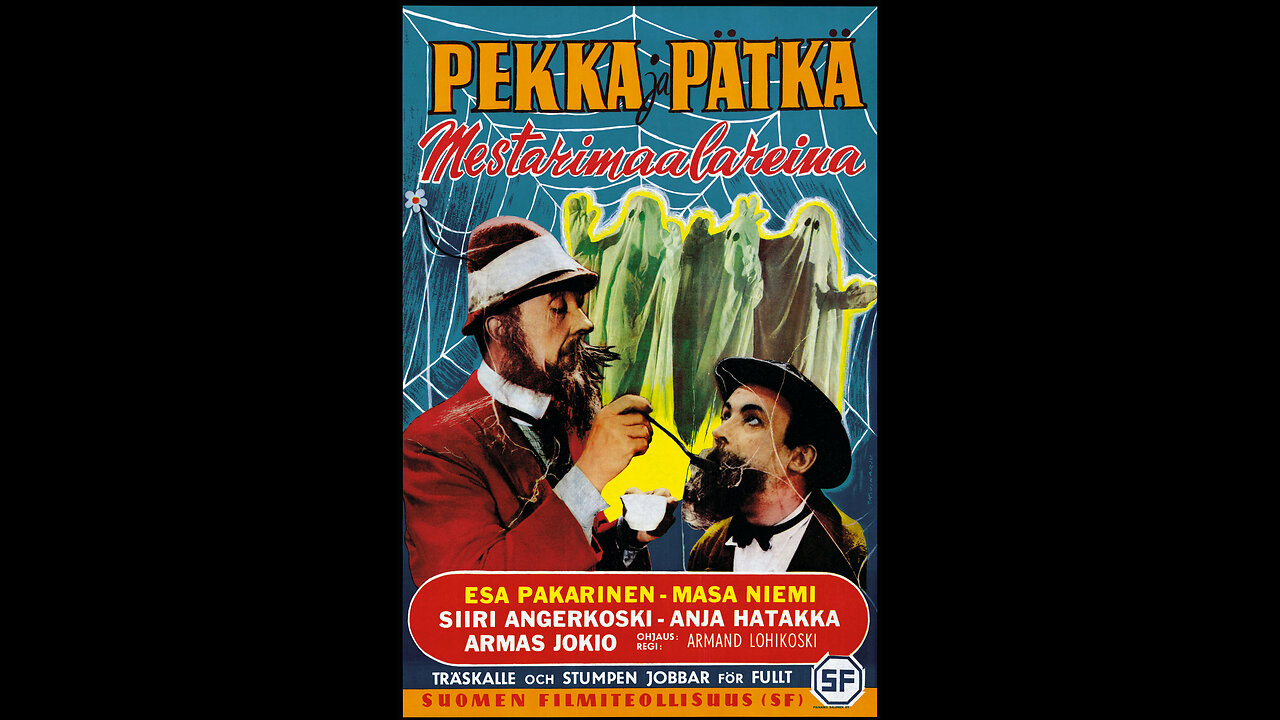 (1959) Pekka ja Pätkä mestarimaalareina.