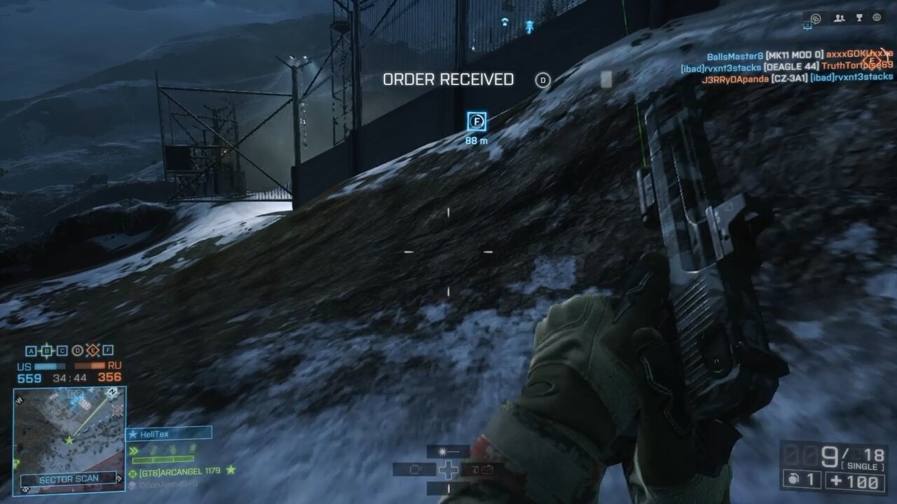 Battlefield 4 deagle ownage