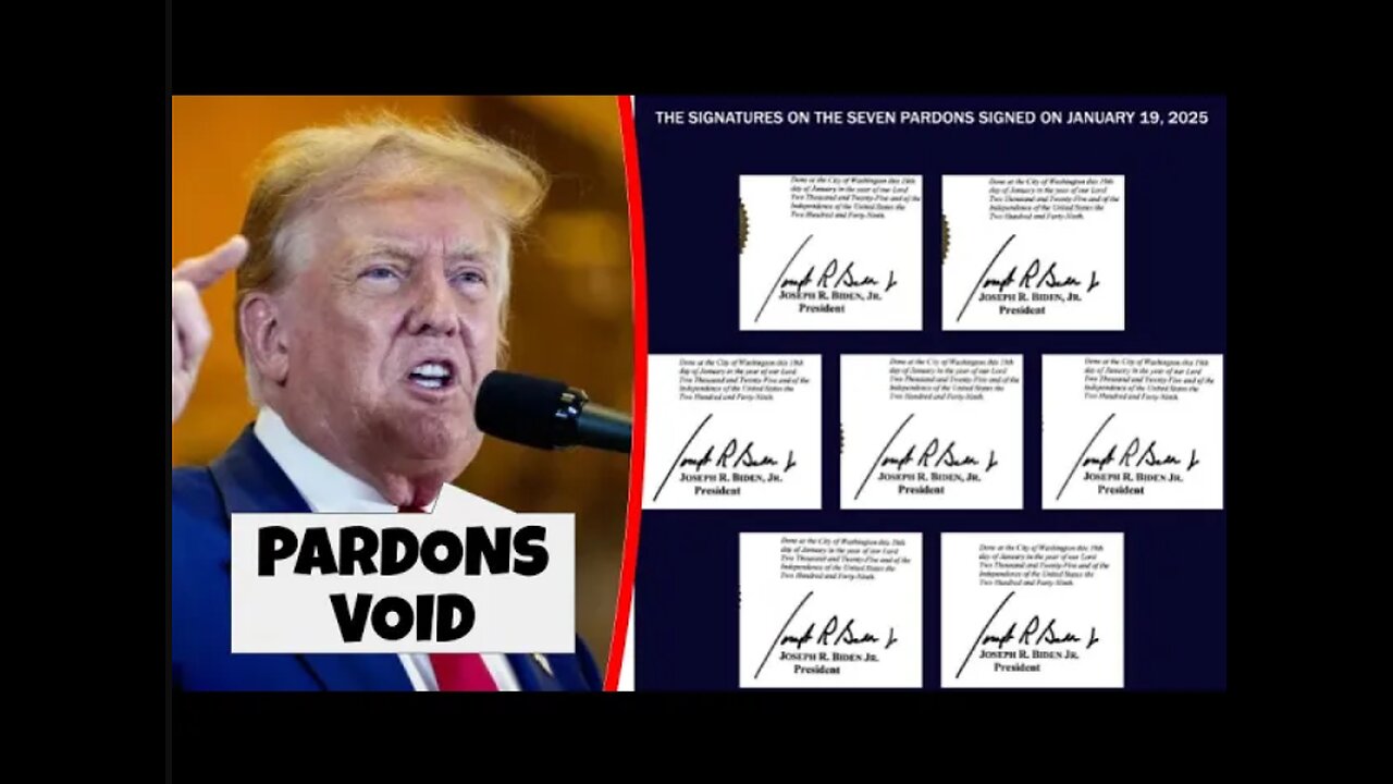 Trump VOIDS Biden’s Pardons For Family Over SHOCKING Discovery!