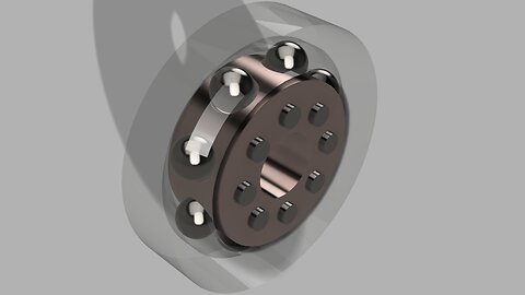 Copper Electroplated 3D Printed Ball Bearing