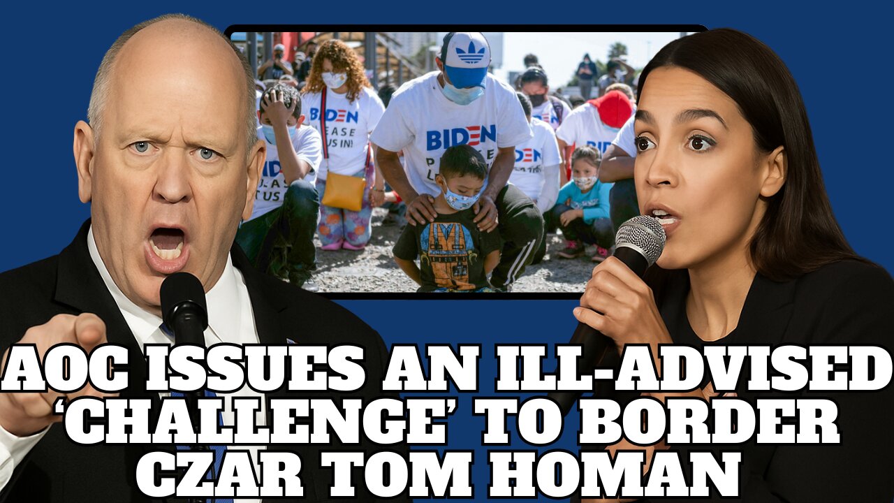 AOC Challenges Tom Homan at Town Hall