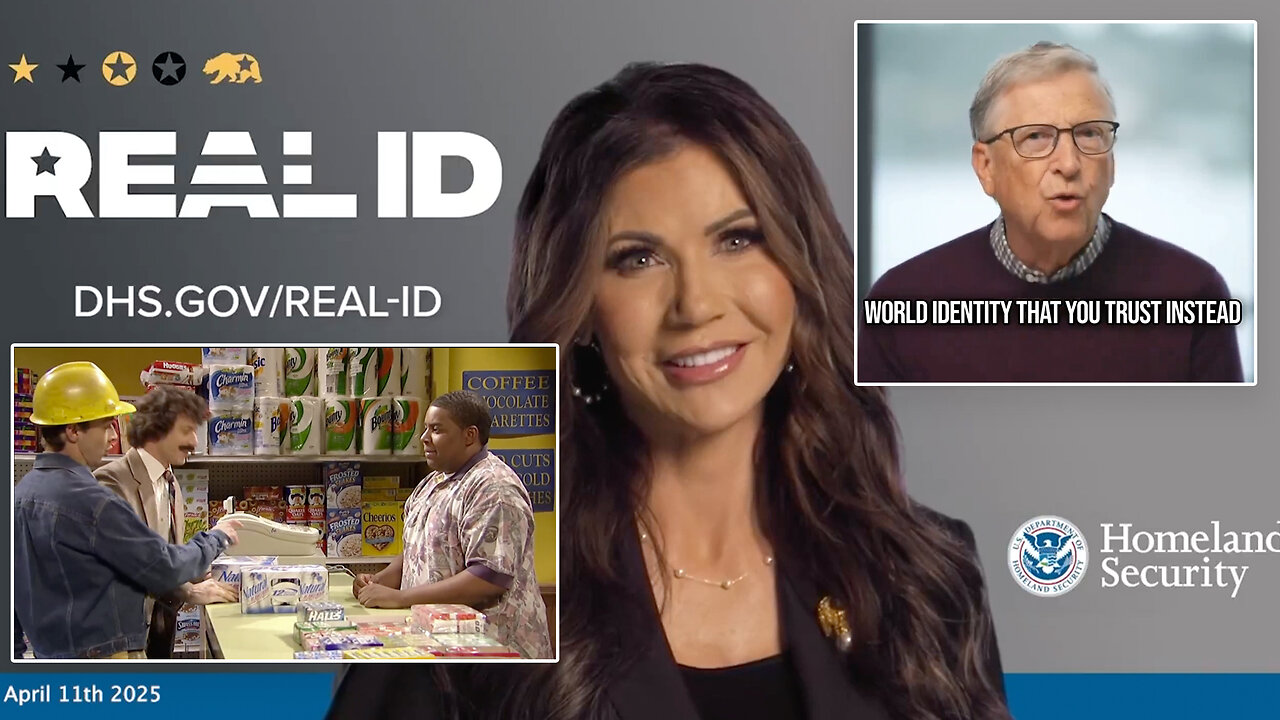 Real ID | United States Secretary of Homeland Security & Bill Gates Team Up to Stop the Biggest Problem Plaguing Our Nation "FAKE IDS!" Now You Can Forever Save No to "FAKE IDS" & Say YES to "REAL IDS!"