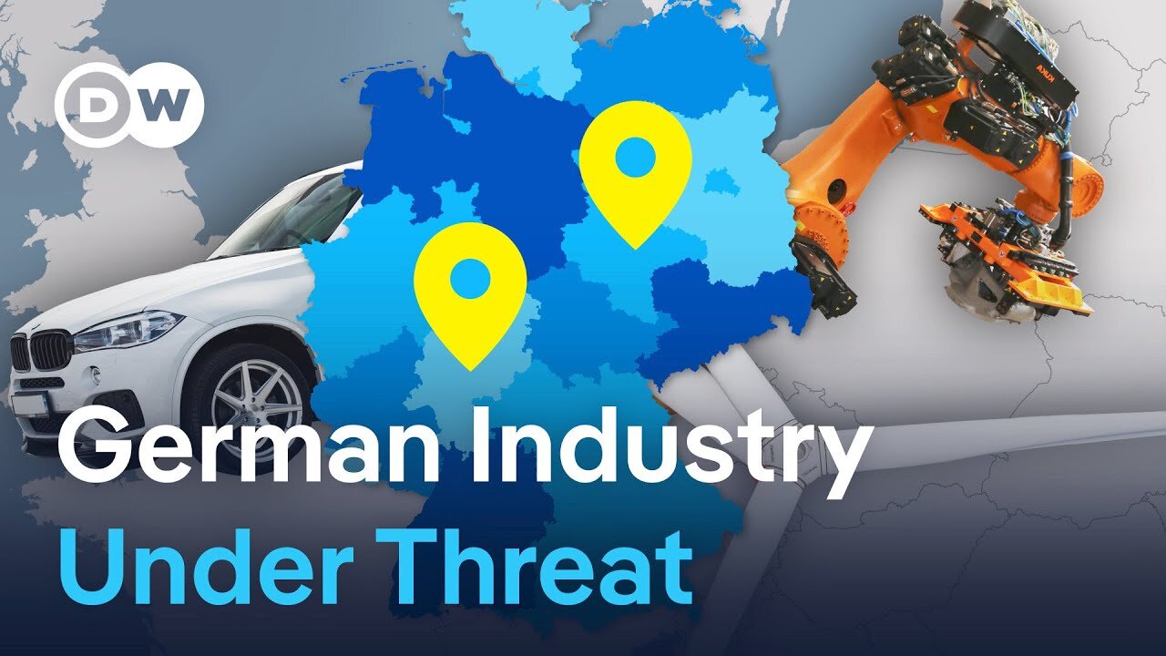 Pressure from China and the US has German business on the back foot | DW News