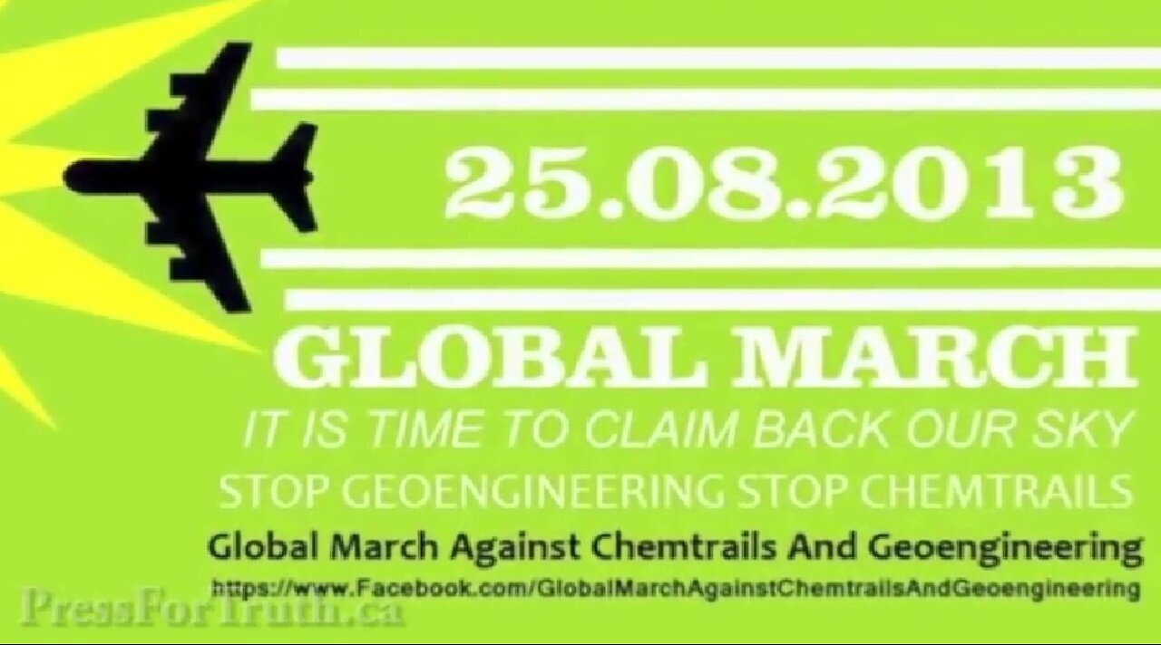 CHEMTRAILS AND GEOENGINEERING (WITH FORMER PREMIER OF BC BILL VANDER ZALM) ☠️