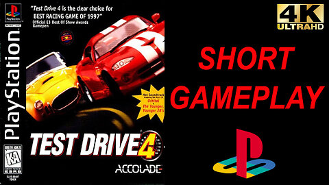 Test Drive 4 - Sony PlayStation - Gameplay