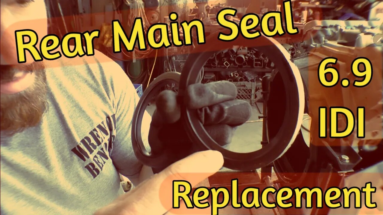 6.9 IDI Rear Main Seal adventure