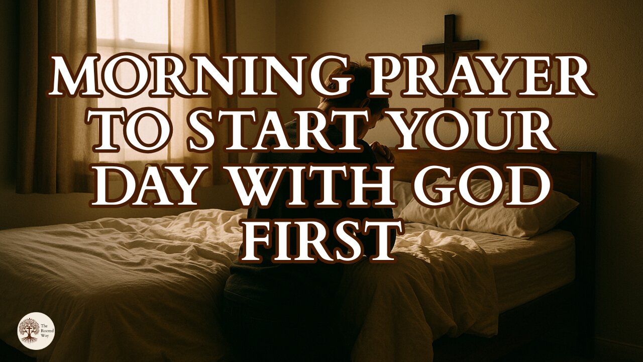 Morning Prayer to Start Your Day with God First